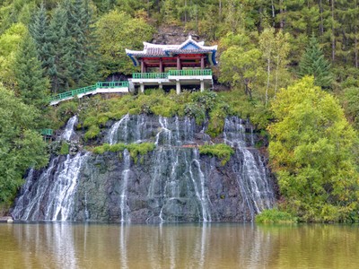 Rimyongsu Falls