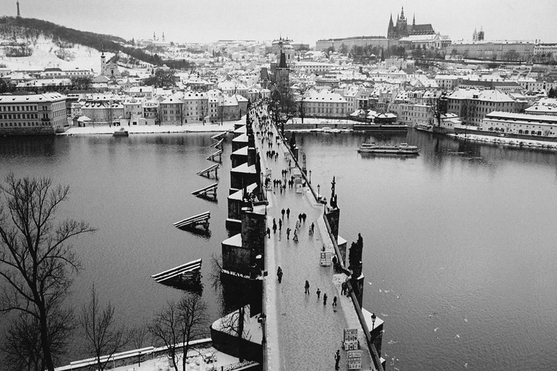 Looking Down on Charles Bridge