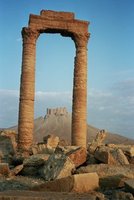 Ancient ruins at Palmyra